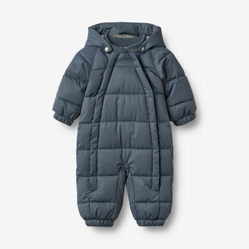 Wheat Outerwear Watte Baby Anzug Edem Outdoor Suit 1292 greyblue