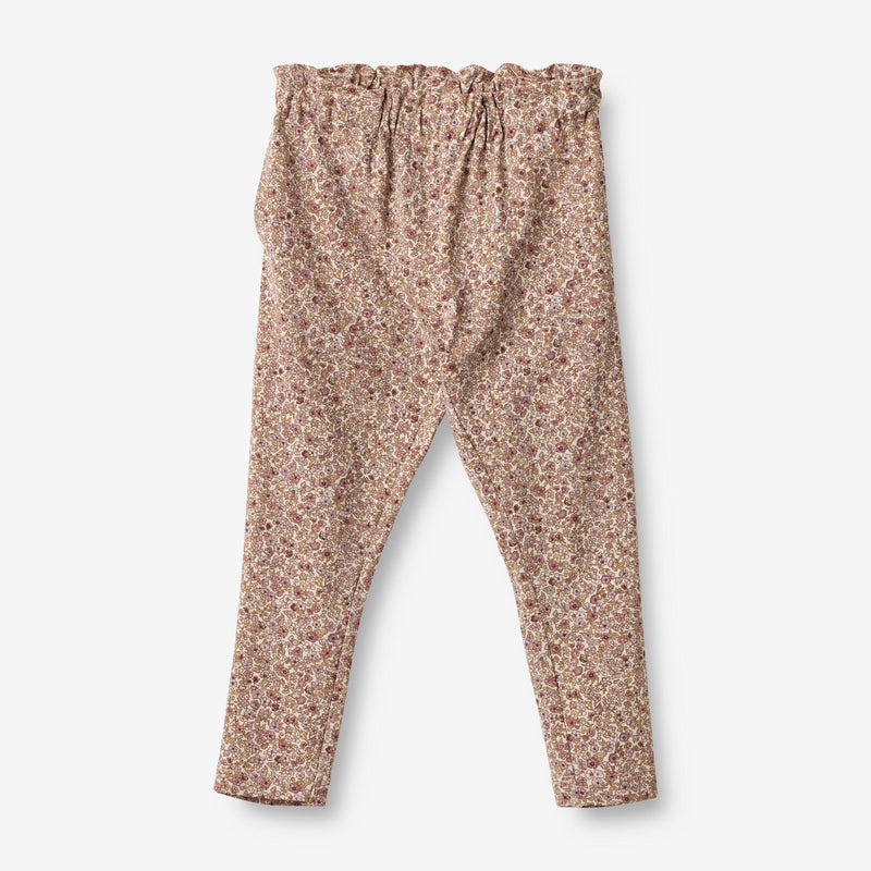 Wheat Main  WeicheB Baumwollhose Malika Trousers 0098 grey rose flowers