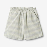 Wheat Main  Weiche Baumwoll-Short Edvia Shorts 4109 aquablue stripe