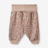 Wheat Main  Weiche Baumwollhose Cody | Baby Trousers 0098 grey rose flowers