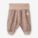 Wheat Main  Weiche Baumwollhose Cody | Baby Trousers 0098 grey rose flowers