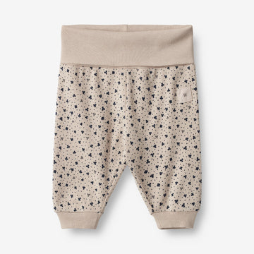 Wheat Main  Weiche Baumwollhose Cody | Baby Trousers 3241 soft beige clover