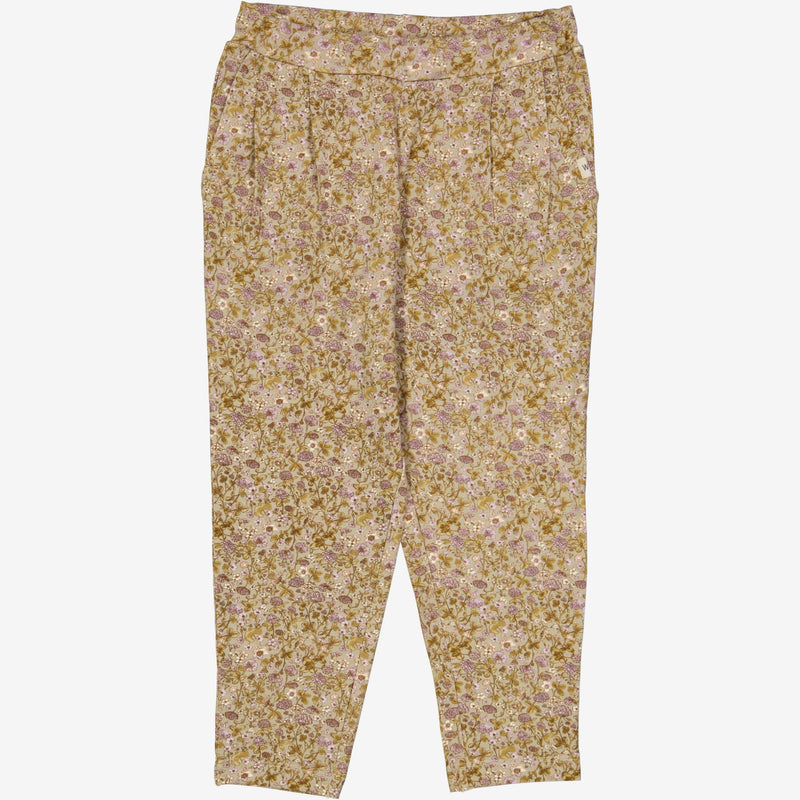 Wheat Main  Weiche Baumwollhose Ejsa Trousers 5057 fossil flowers