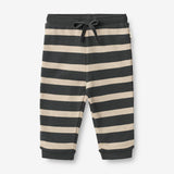 Wheat Main  Weiche Baumwollhose Leo | Baby Trousers 9209 dark stripe