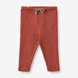 Wheat Main  Weiche Baumwollhose Manfred | Baby Trousers 2072 red
