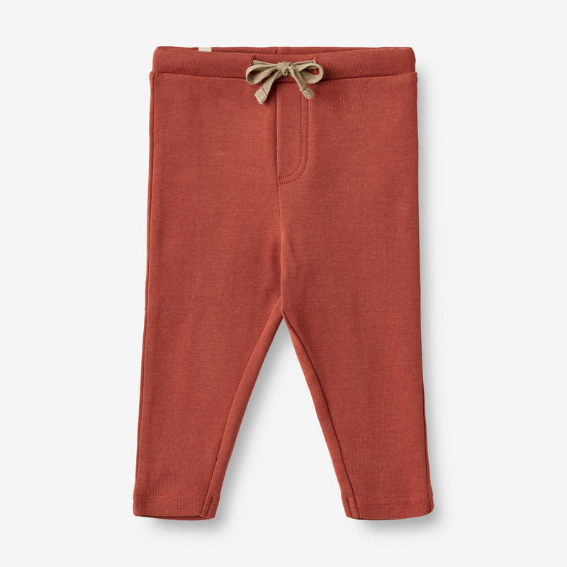Wheat Main  Weiche Baumwollhose Manfred | Baby Trousers 2072 red
