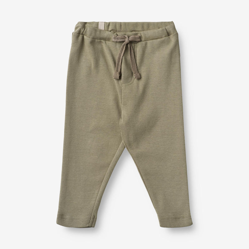 Wheat Main  Weiche Baumwollhose Manfred | Baby Trousers 4122 sage