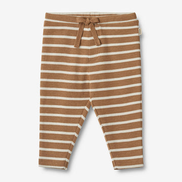 Wheat Main Weiche Baumwollhose Manfred Trousers 5078 caramel stripe