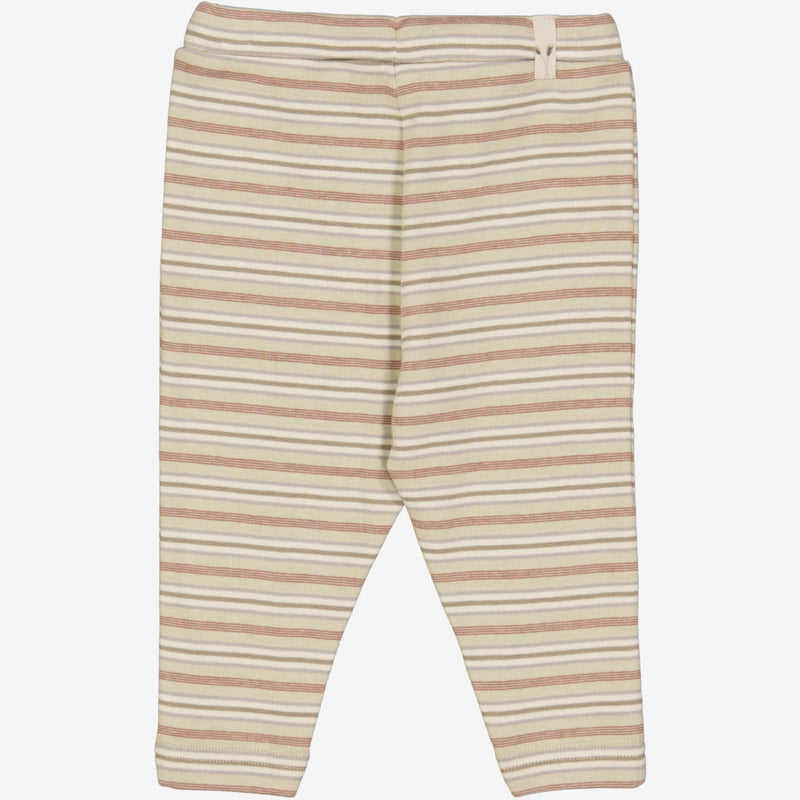 Wheat Main  Weiche Baumwollhose Manfred | Baby Trousers 1229 dusty stripe