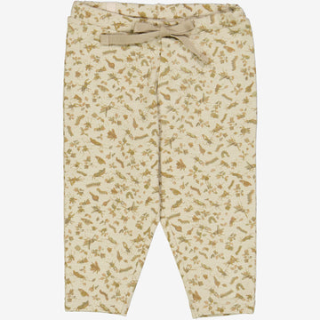 Wheat Main  Weiche Baumwollhose Manfred | Baby Trousers 5059 fossil insects