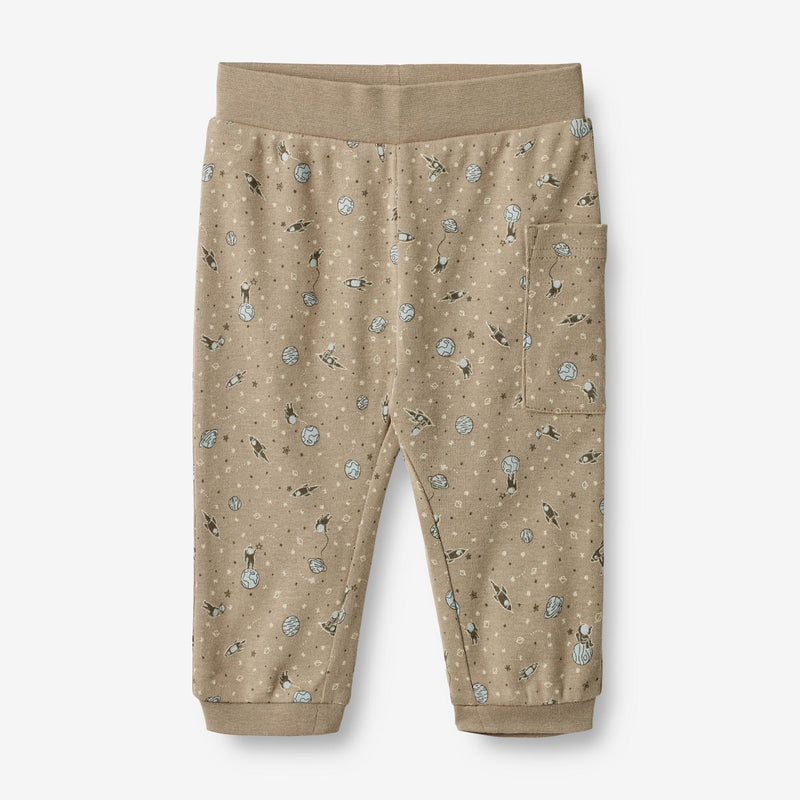 Wheat Main  Weiche Baumwollhose Pete | Baby Trousers 3240 beige stone space