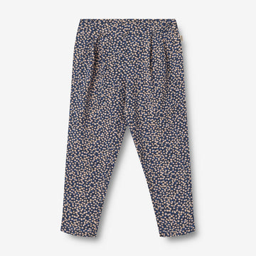 Wheat Main Weiche Jerseyhose Ejsa Trousers 1481 blue flowers