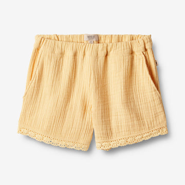 Wheat Main  Weiche Spitzen-Baumwoll-Short Eileen Shorts 5001 pale apricot