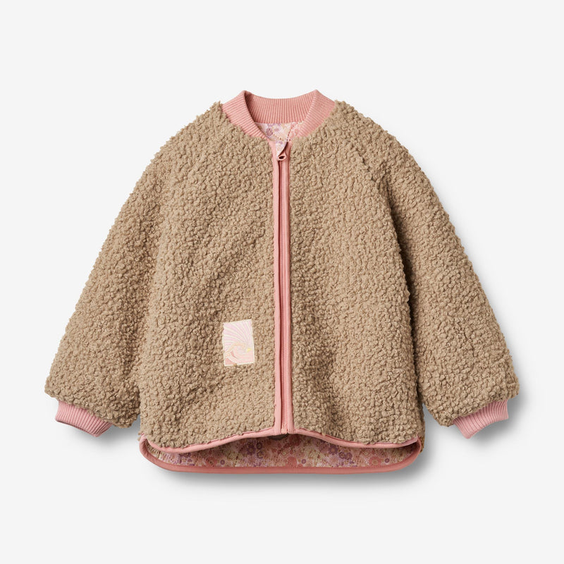 Wheat Outerwear Wendbare Thermojacke Lake Jacket 9518 lilac flower rainbow
