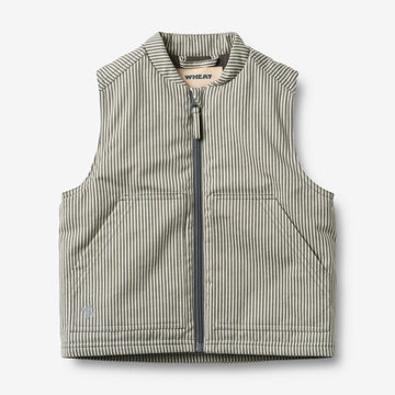 Wheat Outerwear Weste Herne Vest 9596 flint stripe