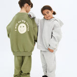 Wheat Collab Wheat x Pernille Teisbæk | Hoodie Bonno Sweatshirts 0105 grey melange