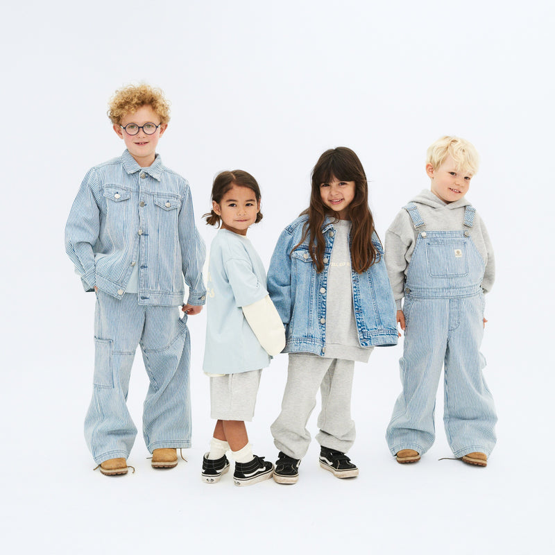 Wheat Collab Wheat x Pernille Teisbæk | T-Shirt S/S Noko Jersey Tops and T-Shirts 1043 blue