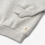 Wheat Collab Wheat x Pernille Teisbæk | Hoodie Bonno Sweatshirts 0105 grey melange