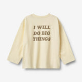 Wheat Collab Wheat x Pernille Teisbæk | T-Shirt L/S Kax Jersey Tops and T-Shirts 9451 honey glow