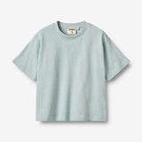 Wheat Collab Wheat x Pernille Teisbæk | T-Shirt S/S Noko Jersey Tops and T-Shirts 1043 blue