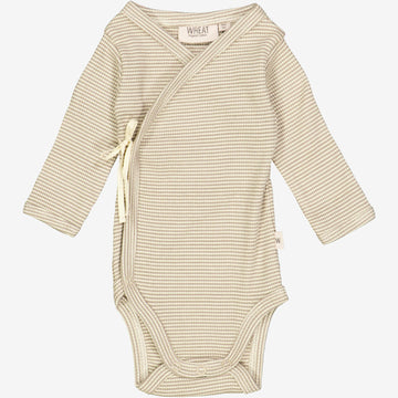Wheat Main  Wickelbody Chia Underwear/Bodies 1097 warm stone stripe