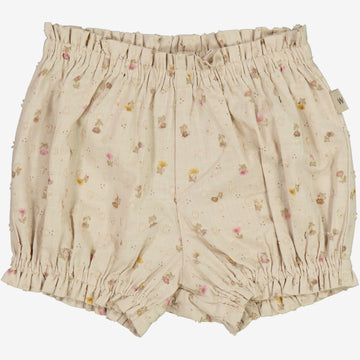 Wheat Main  Windelhose Angie Shorts 5058 fossil flowers dot