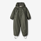 Wheat Outerwear Winter-Overall Evig | Baby Snowsuit 0025 black coal