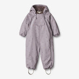 Wheat Outerwear Winter-Overall Evig | Baby Snowsuit 1347 lavender flowers