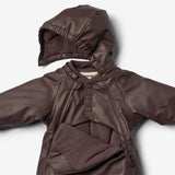 Wheat Outerwear Winteranzug Evig Outdoor Suit 9620 chocolate plum