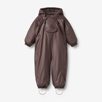 Wheat Outerwear Winteranzug Evig Outdoor Suit 9620 chocolate plum