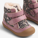 Wheat SMU Winterboot Daxi Tex Boot 9528 black sea open flowers