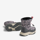 Wheat Footwear Winterboot Esme Winter Footwear 9670 dark charcoal flowers