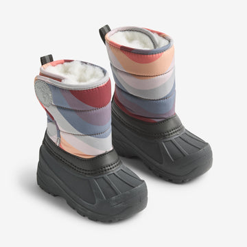 Wheat SMU Winterboot Winty Boot 1236 rainbow waves