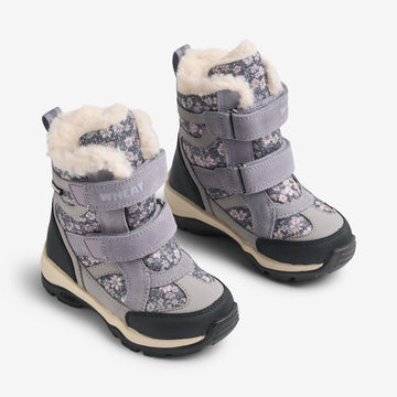 Wheat Footwear Winterstiefel Anhänger Tex Winter Footwear 9670 dark charcoal flowers