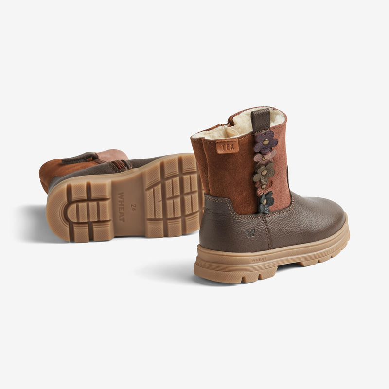 Wheat Footwear Tex Winterstiefel Flori Winter Footwear 3053 dark brown