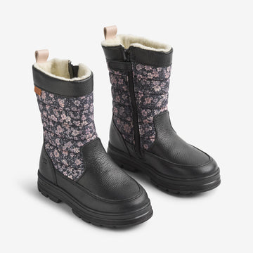 Wheat Footwear Winterstiefel Koa Tex Winter Footwear 9670 dark charcoal flowers