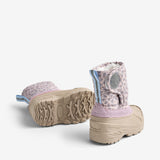 Wheat Footwear Winterstiefel Winty Winter Footwear 9735 lilac blue flowers