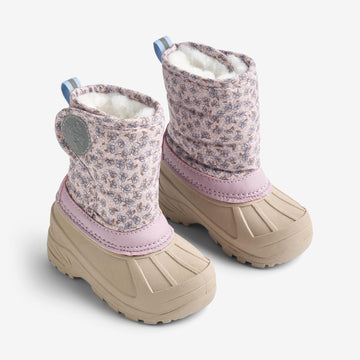 Wheat Footwear Winterstiefel Winty Winter Footwear 9735 lilac blue flowers