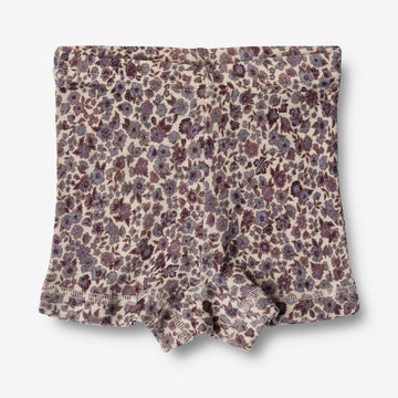 Wheat Wool  Woll-Boxershorts für Jungs Underwear/Bodies 1493 purple flowers