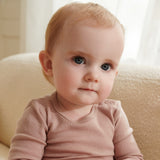 Wheat SMU Woll-Langarmbody Lucca Body 1135 dry rose