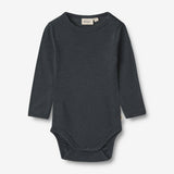 Wheat SMU Woll-Langarmbody Lucca Body 1432 navy