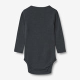 Wheat SMU Woll-Langarmbody Lucca Body 1432 navy