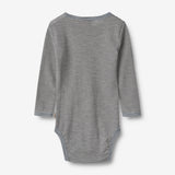 Wheat SMU Woll-Langarmbody Lucca Body 1433 navy stripe