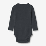 Wheat Wool Woll-Langarmbody Lucca Underwear/Bodies 1432 navy