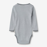Wheat Wool Woll-Langarmbody Lucca Underwear/Bodies 1522 cloudy sky stripe