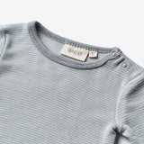 Wheat Wool Woll-Langarmbody Lucca Underwear/Bodies 1522 cloudy sky stripe