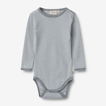 Wheat Wool Woll-Langarmbody Lucca Underwear/Bodies 1522 cloudy sky stripe
