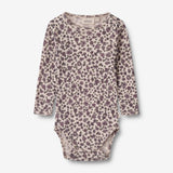 Wheat Wool Woll-Langarmbody Lucca Underwear/Bodies 1114 autumn flowers
