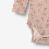 Wheat Wool Woll-Langarmbody Lucca Underwear/Bodies 1358 lilac flowers