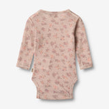 Wheat Wool Woll-Langarmbody Lucca Underwear/Bodies 1358 lilac flowers